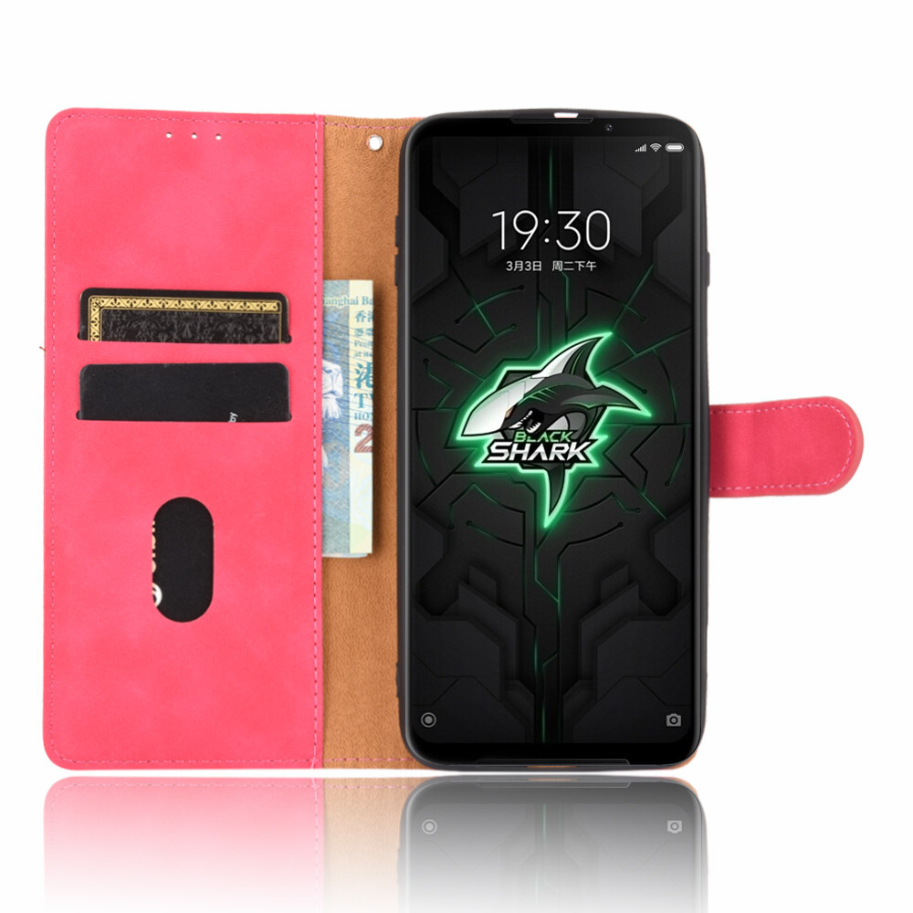 适用小米黑鲨3手机套black shark 3磁扣复古翻盖肤感皮套手机壳