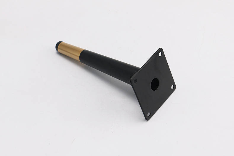 家具五金金属脚 沙发支撑脚 直斜锥管圆形脚 电视柜桌脚 轻奢柜脚