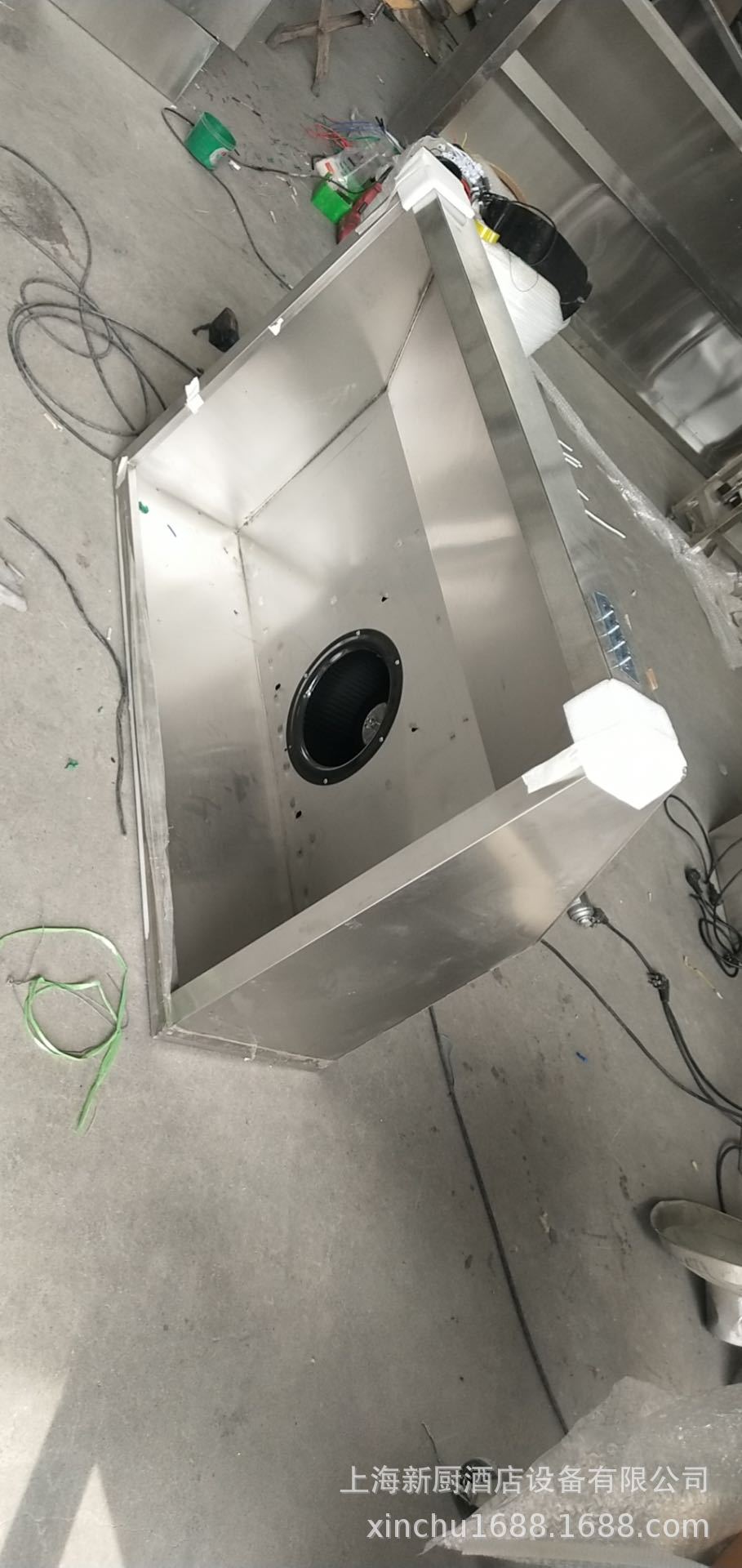 商用厨房抽油烟机不锈钢排烟罩吸油烟机大吸力饭店排烟罩一体设备