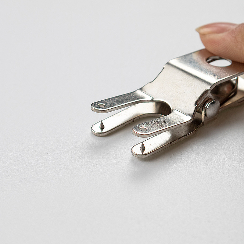 服装模板机夹子挂钉磁铁夹pvc模板钢固定夹加长夹自动模板机耗材