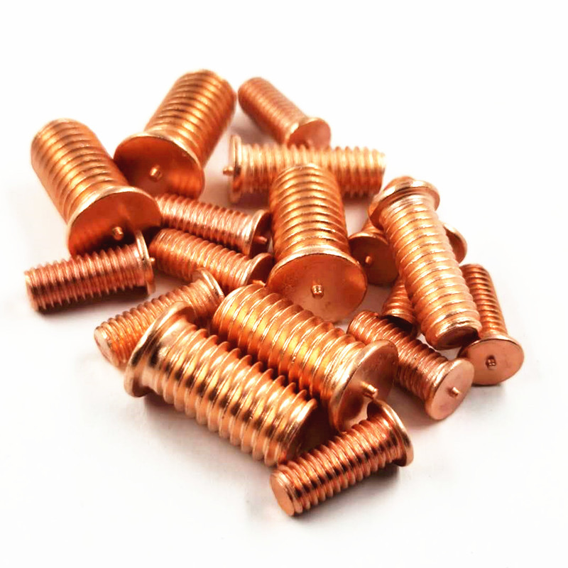 焊接螺丝/点焊螺丝/植焊钉/焊接螺柱/点焊柱镀铜 m3m4m5m6m8m10
