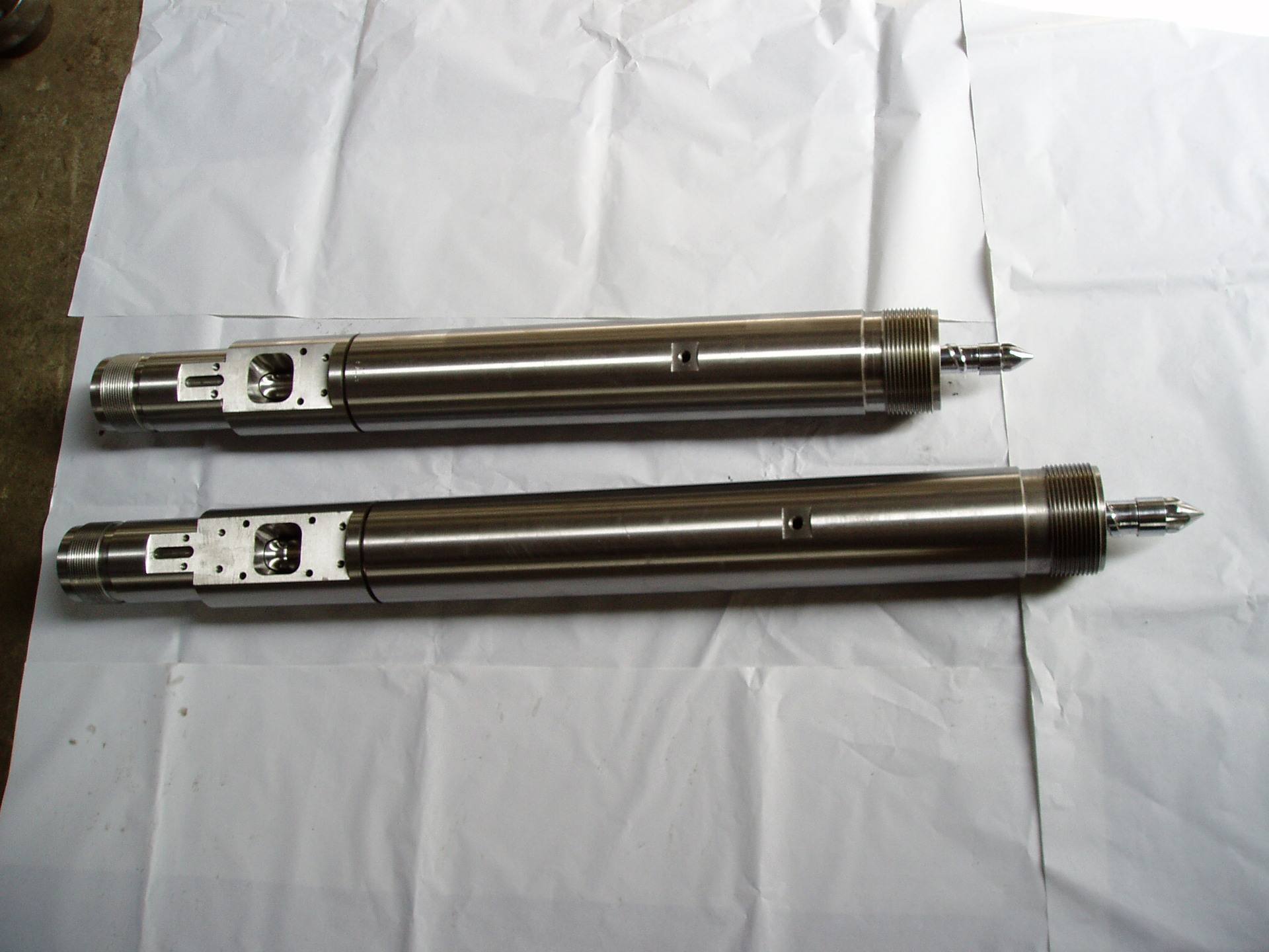 震雄jm128t-φ41*1170注塑机螺杆料筒,深圳厂家现货直销