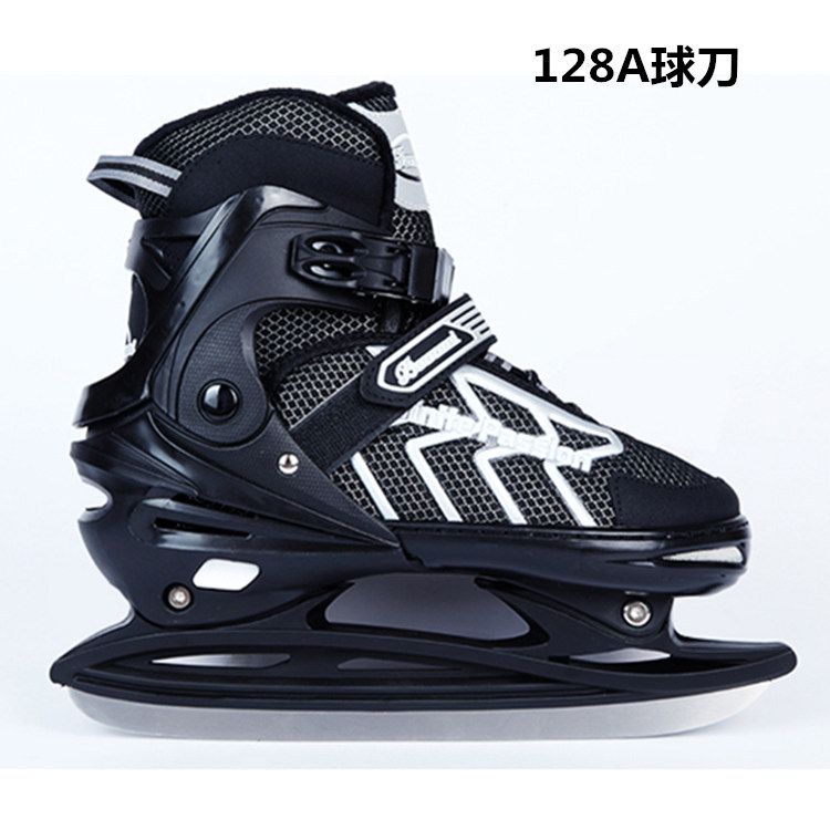 Adjustable Speed Skating Ice Skates Children Roller Skates the Skating Shoes Ice Skates Beginner Men and Women Adult Warm Ice Skates