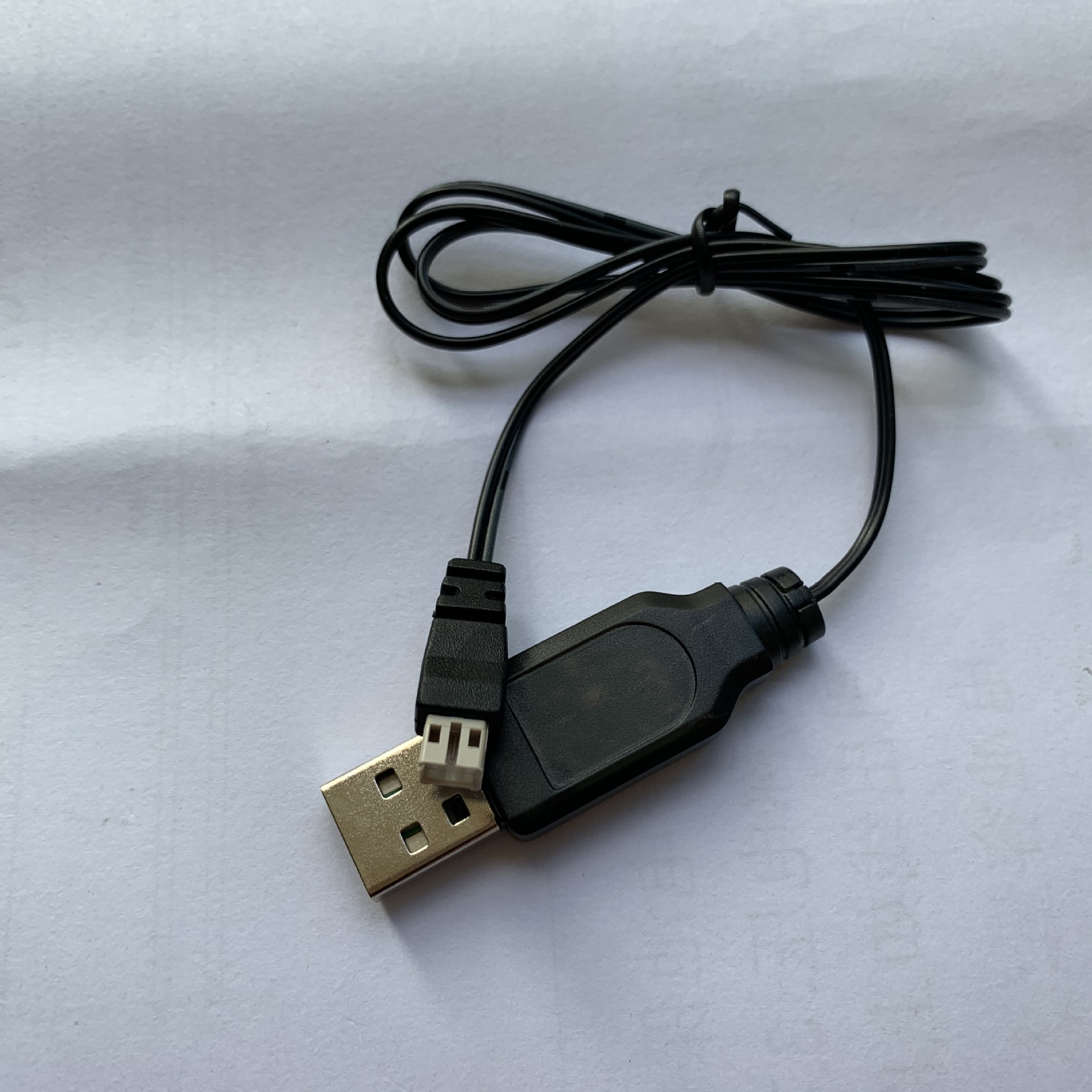 锂电池充电线 ph2.0方插头usb充电线四轴遥控飞行器玩具配件