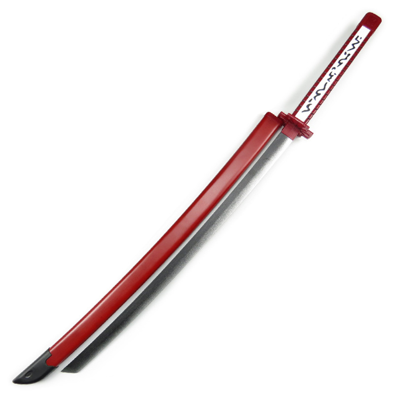 斩赤红之瞳妖刀村雨赤瞳帝具斩必杀cos动漫道具武器木刀未开刃