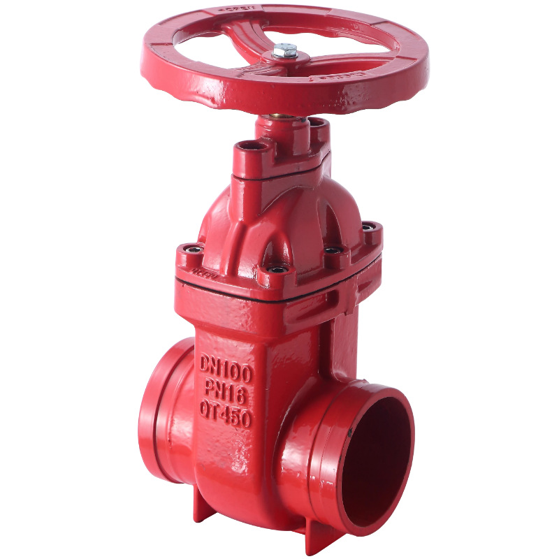 铜芯防护密闭闸阀防爆阀门铜杆dn80卡箍沟槽暗杆65人防工程