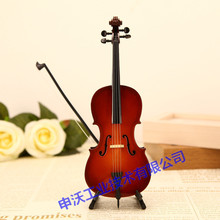 迷你乐器模型大提琴模型摆件微缩乐器小提琴萨克斯吉他模型创意礼