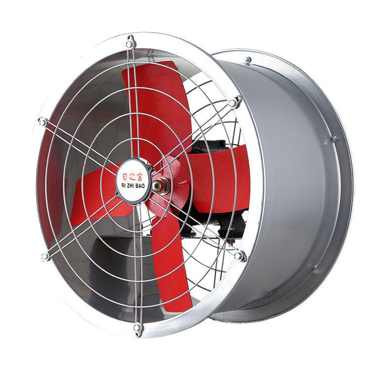圆筒抽风机排气扇高速大风量大吸力室内球场工厂车间饭店厨房厕所