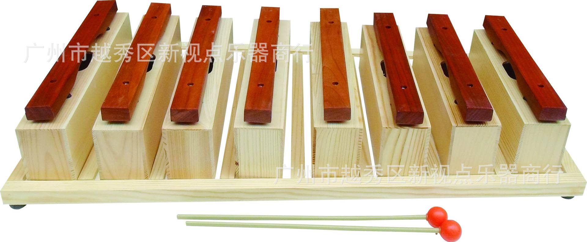 八音红木音砖c大调红木音砖音条红木分体组合式中音音砖音乐教室