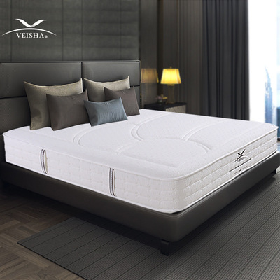 厂家直供天然乳胶床垫席梦思 高级公寓宾馆酒店柔软舒适床垫批发