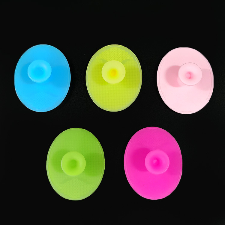 Silicone Face Brush Massage Facial Brush Soft Silicone Facial Cleanser Baby Shampoo Brush Cleaning Brush