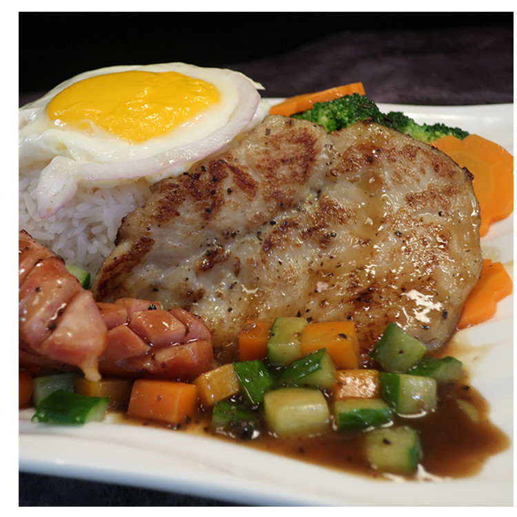 盛存西式牛味排鸭排仿生牛排鸭肉排西式烤排饭餐饮用约100片/箱