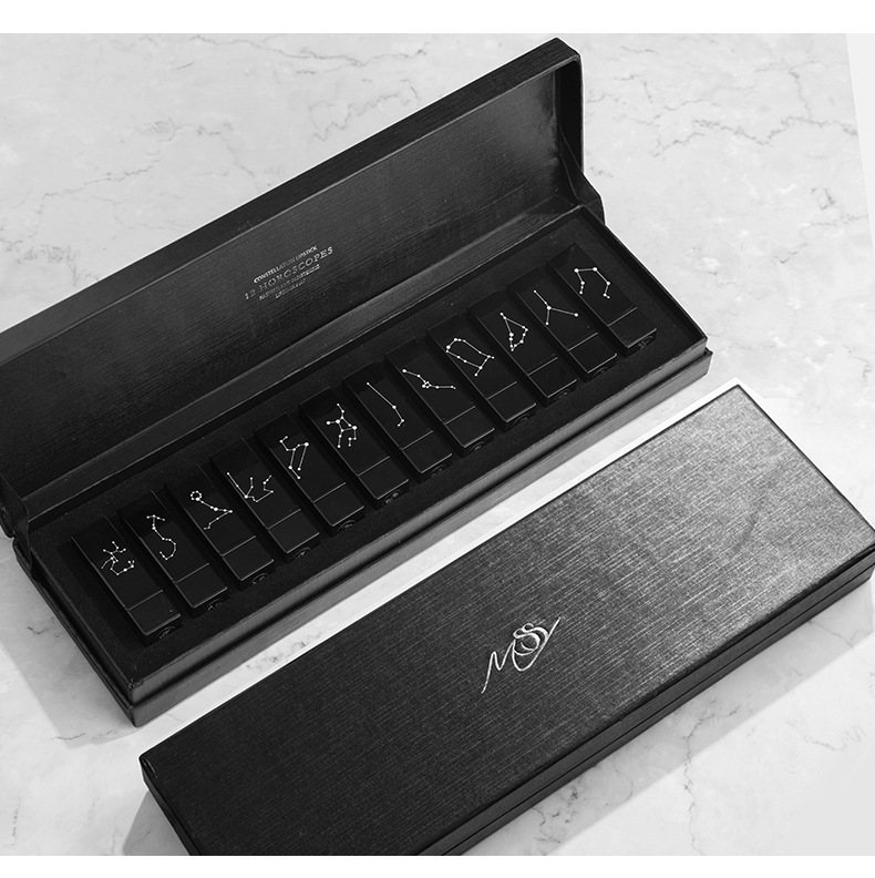 批发单支绣花口红盒包装盒 织锦口红盒子定制 唇膏盒礼盒套装