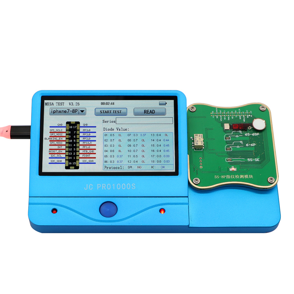 精诚pro1000s pcie-8代编程器p7测试架码片免拆硬盘读写模块码座