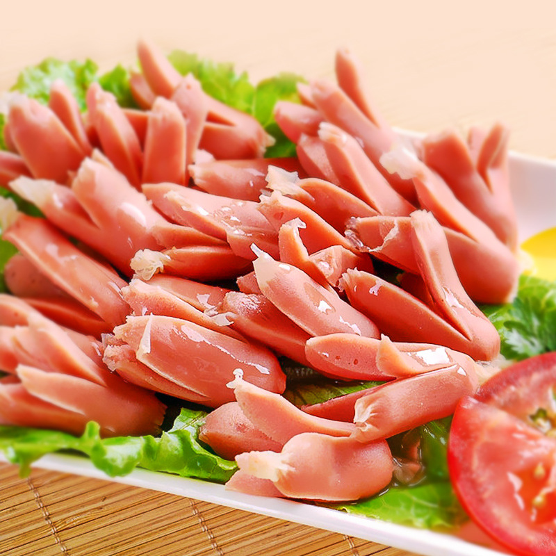 火锅脆皮肠320g*20袋涮火锅冒菜麻辣烫关东煮食材整箱开花脆皮肠