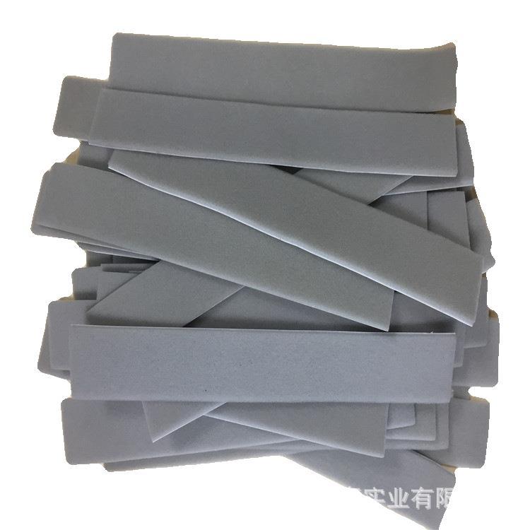 厂家直销聚氨酯进口海绵条 背胶口罩海绵块 尺寸款式定制颜色可选