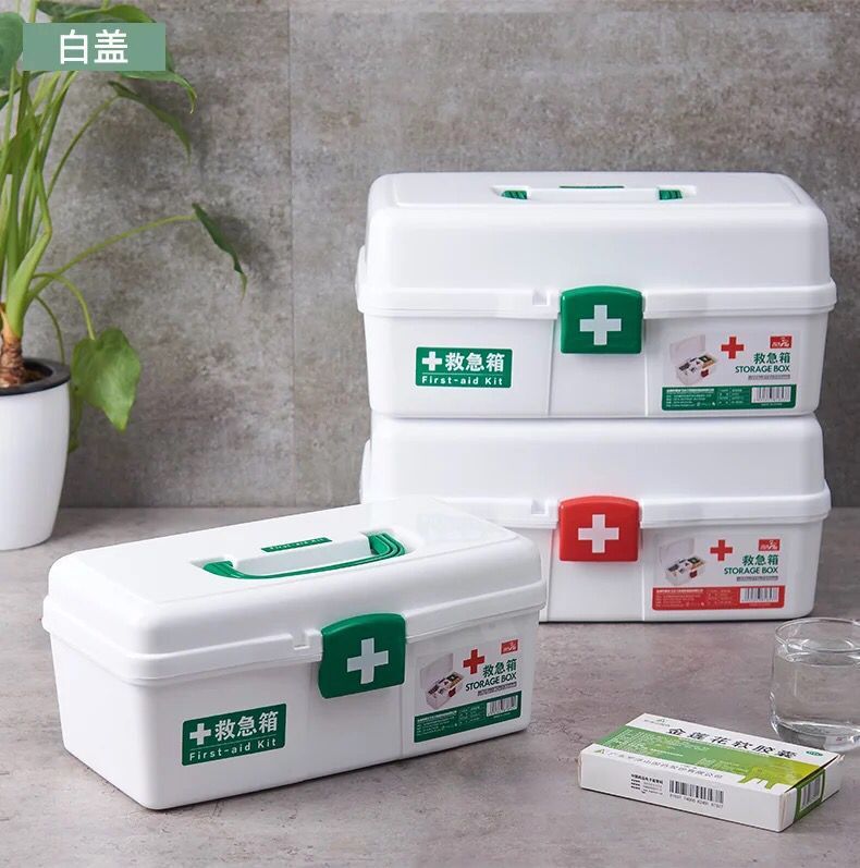 便携式医疗家用安全医药箱家庭备用医要急救盒医薬盒子收纳医务箱
