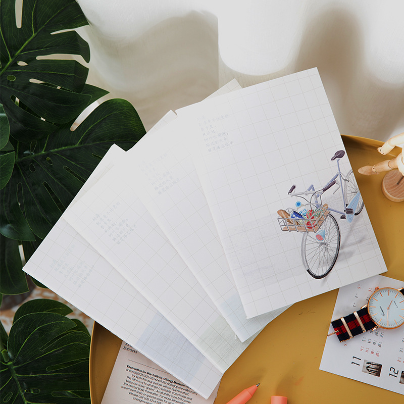 得力文具笔记本记事本学生卡通清新记事本a5本60页书写笔记本批发