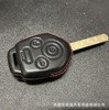 4D牛皮车钥匙套适用斯巴鲁Subaru傲虎力狮森林人XV4键热压钥匙包