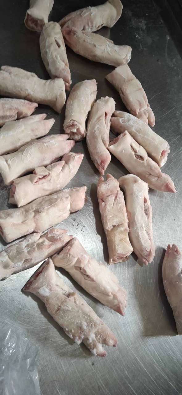 冻猪后蹄 去筋猪蹄 大小均匀 成色新鲜