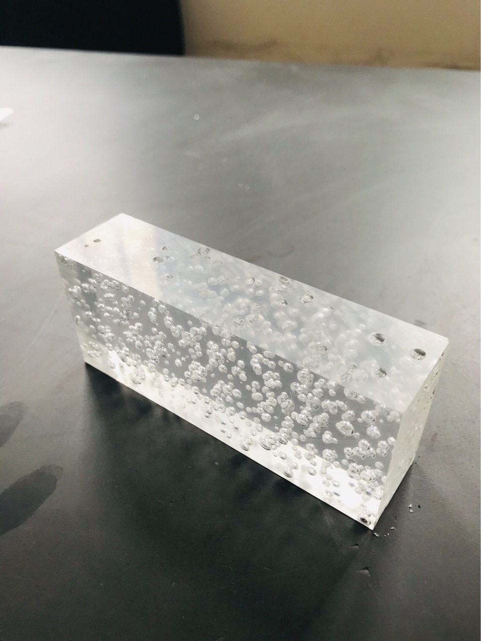 厂家现货供应特殊板透明气泡纳米亚克力板