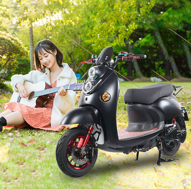 电动车60v72v小绵羊成人男女踏板电动摩托车外卖长跑王电摩