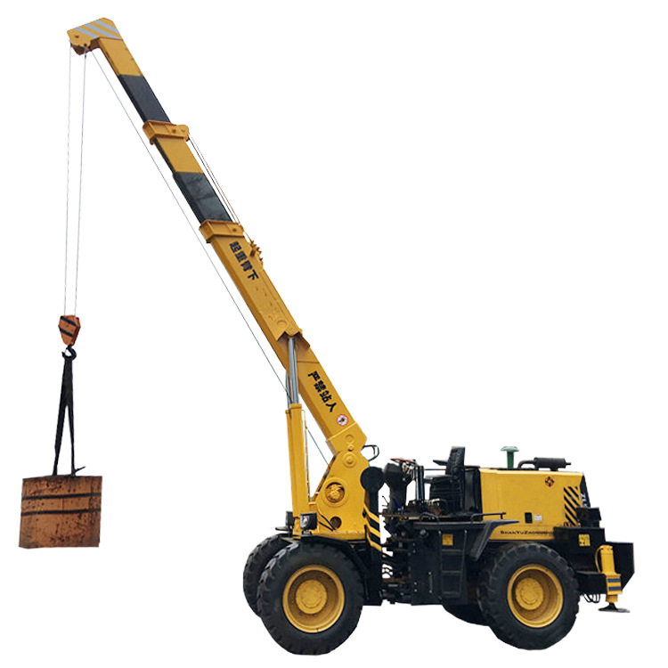 定制5吨6吨装载机改装吊车济宁厂家 8吨四驱越野吊车多少钱