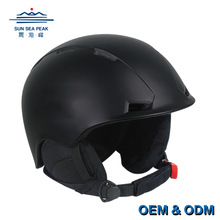 厂家直销一体成型头盔滑雪头盔棒球头盔骑行头盔新爆款滑雪头盔