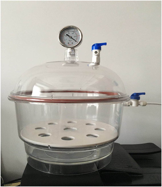 pc塑料亚克力材质t250真空干燥器