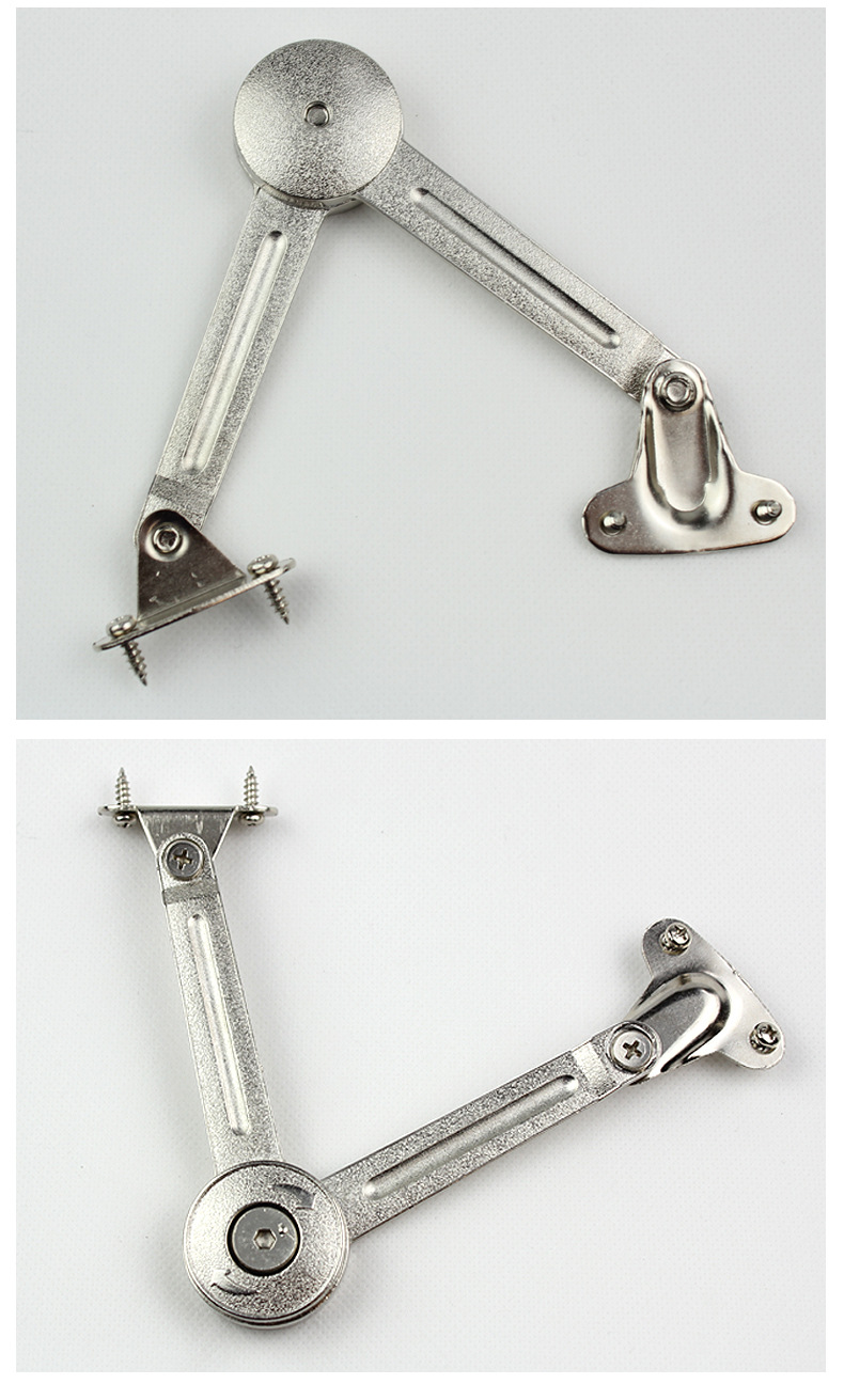 法拉里随意停任意停动弹簧橱柜上翻门锌合金拉杆液压杆五金批发