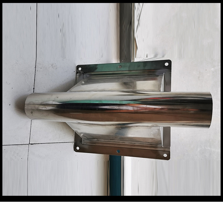 畜牧机械适用单斜下料口机械配件自动饲料机配件