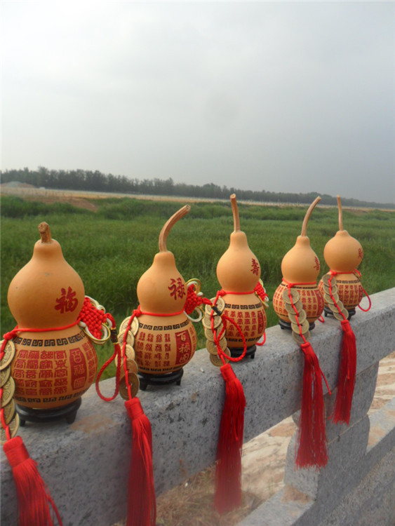 批发葫芦摆件大葫芦挂件手捻文玩葫芦家居饰品五帝钱葫芦百福葫芦