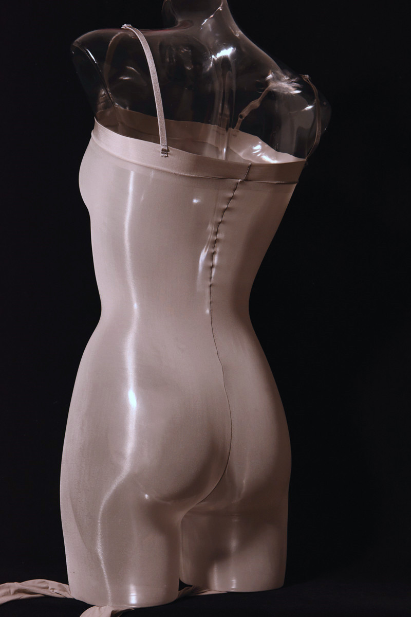 小红娘丝袜性感油光男士情趣吊带一体连身袜带jj套入体高腰连裤袜