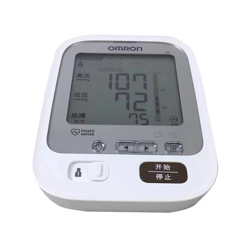 日本原装进口欧姆龙j30血压计上臂式测量电子智能自动血压计家用