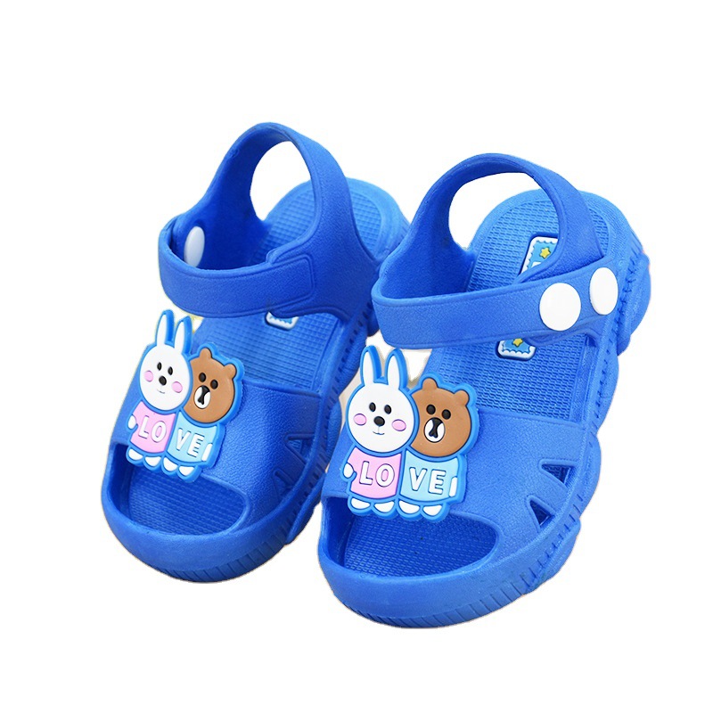 Baby Sandals Baby Boy Toddler Shoes Baby Girl Non-Slip Soft Bottom Shoes 0-1-2 Years Old Toddler and Baby Sandals Summer 3