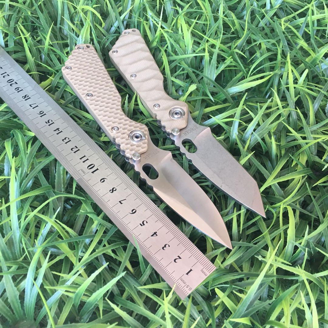 挺进者折叠刀户外求生随身战术刀野外生存多功能刀便携g10柄折刀