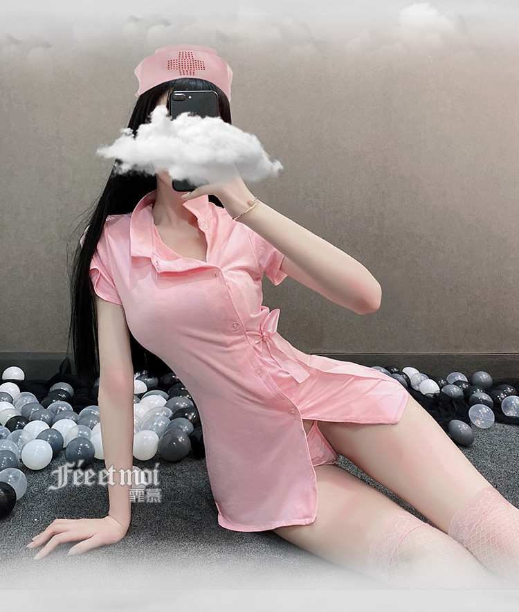 斯程情趣内衣女角色扮演性感短裙女护士制服大码诱惑套装外贸7027