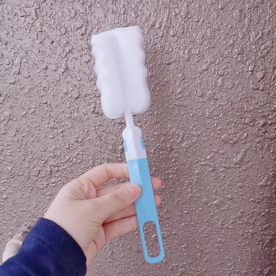 Cup Brush Straw Brush Sponge Long Handle Set Gift Detachable Baby Bottle Brush Cleaning Brush with Packaging One Piece Dropshipping