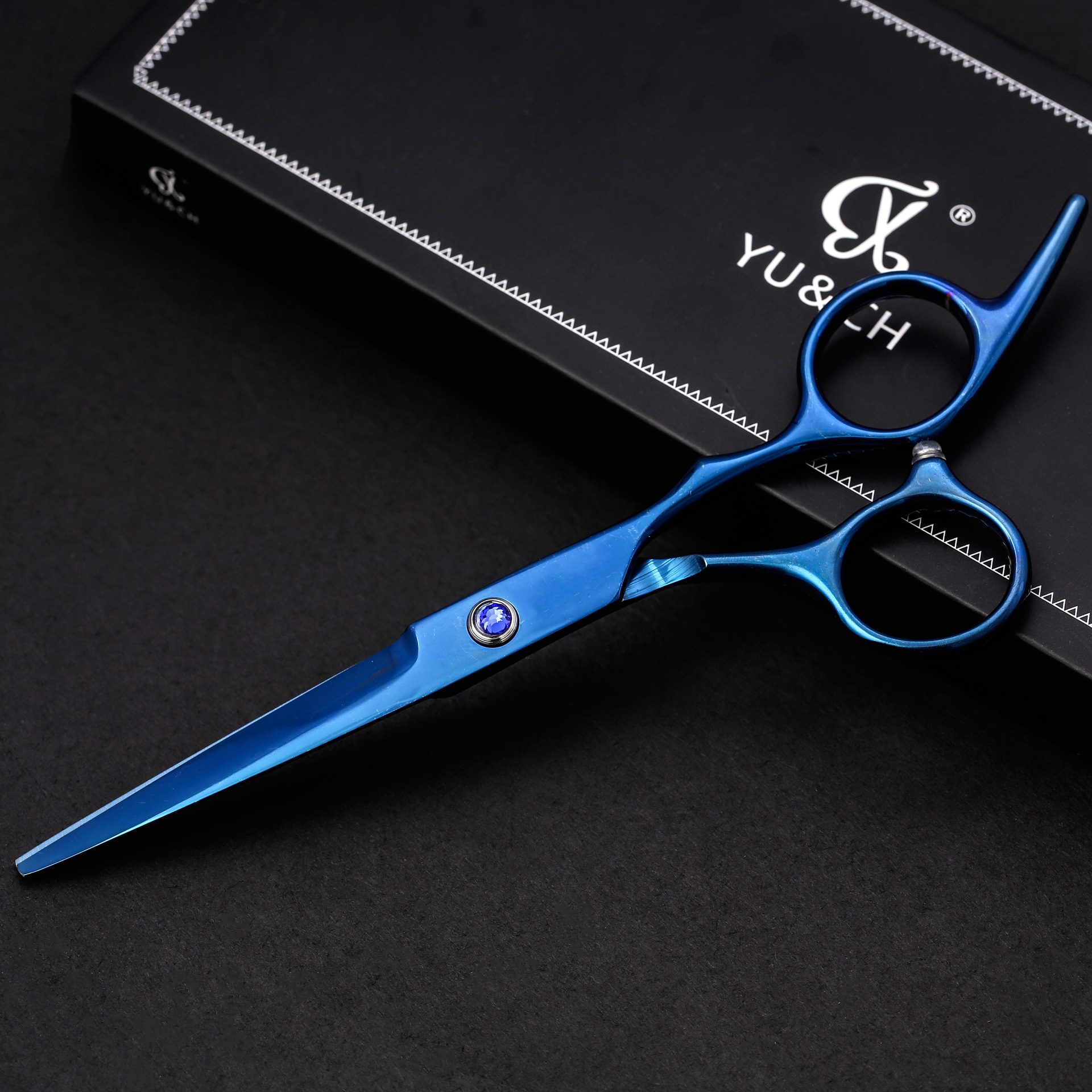 0英寸美发剪刀平牙剪刘海剪牙剪打薄剪理发美发工具套装批发c19