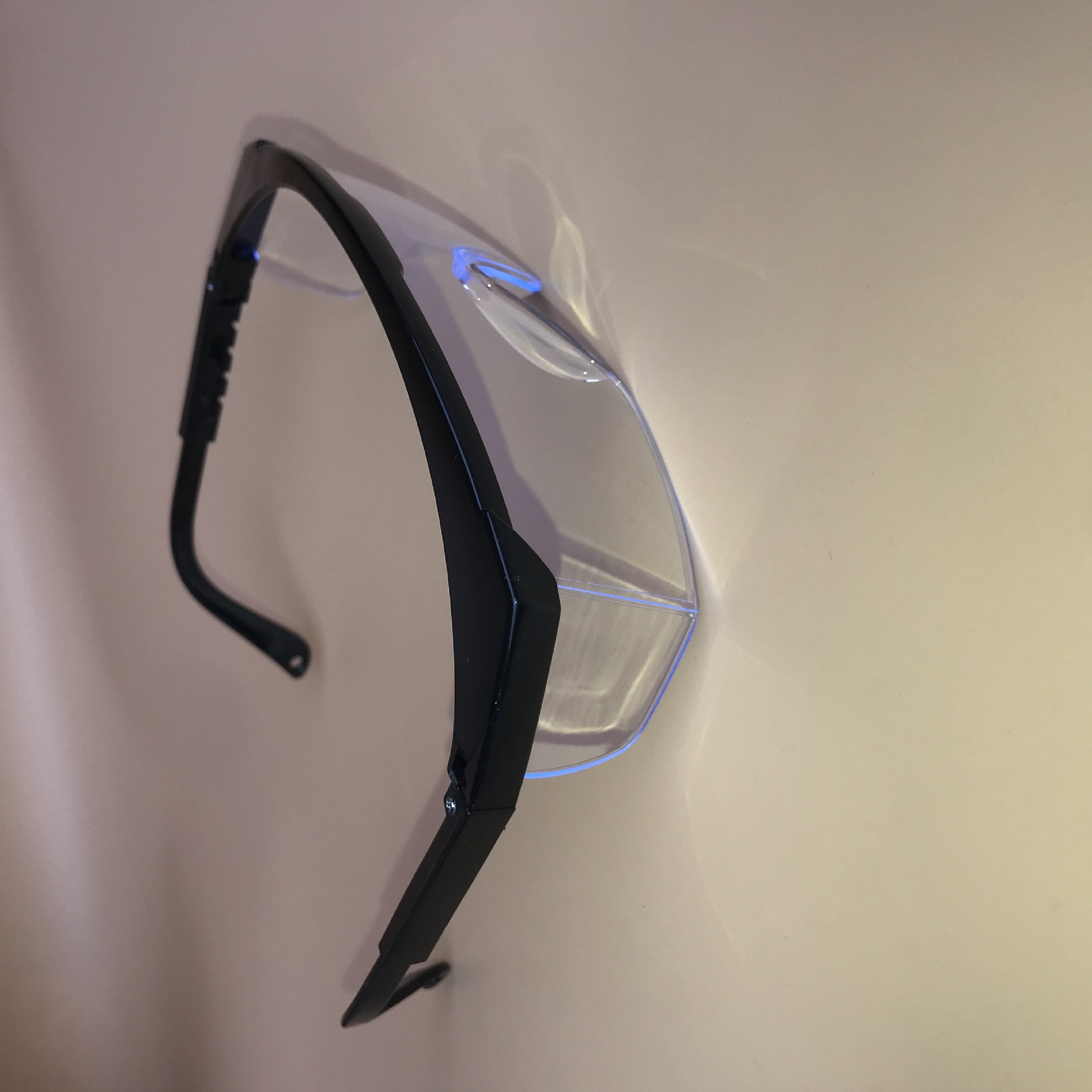 防雾防蓝光护目眼镜劳保防唾沫飞溅飞沫防尘防护眼镜伸缩腿护目镜