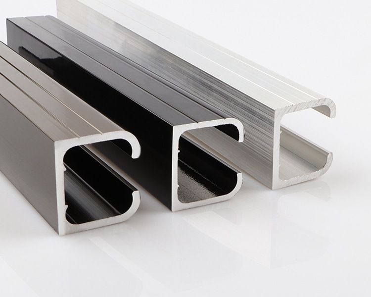 滑轨批发 推拉门玻璃门衣柜门木门吊轮滑轨 静音铝合金推拉门轨道