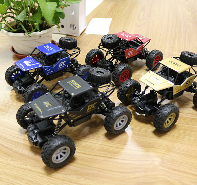 跨境gw126小型遥控越野车攀爬车rc car 充电山地遥控车儿童玩具