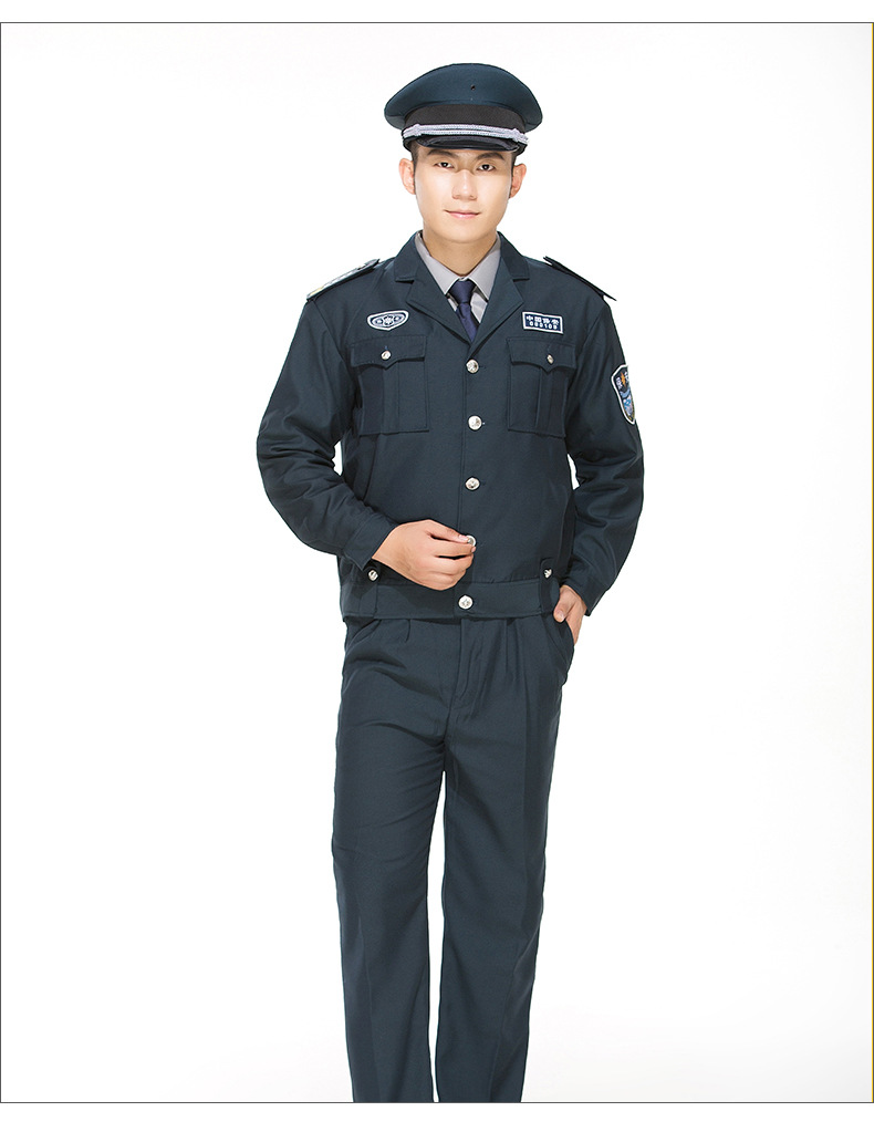 2011式新款保安工作服套装男春秋执勤服物业安保保安制服一件代发