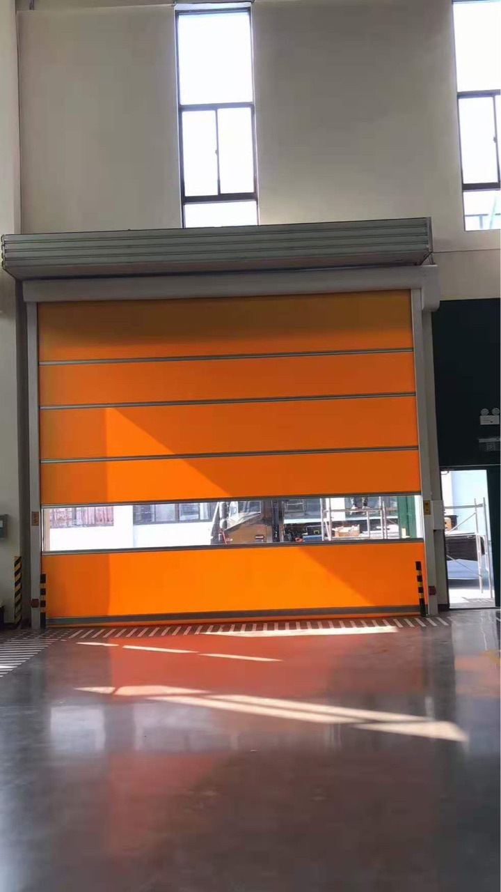 电机模压电动洁净卷帘门自动欧式现代感应整套门