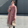 2020 winter new pattern Fur imitation coat Women's wear overcoat fashion leisure time Stand collar Europe station Mid length version Self cultivation 2020 winter new pattern Fur imitation coat Women's wear overcoat fashion leisure time Stand collar Europe station Mid length version Self cultivation