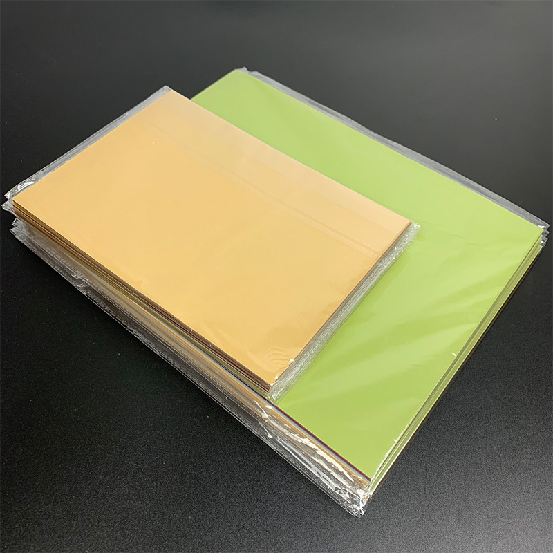 供应彩色硫酸卡纸彩色临摹描图转印纸半透明牛油纸彩色硫酸纸批发