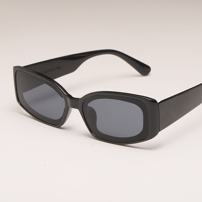 多色可选彩色半透明全框彩膜遮光镜时尚个性复古窄框太阳镜现货