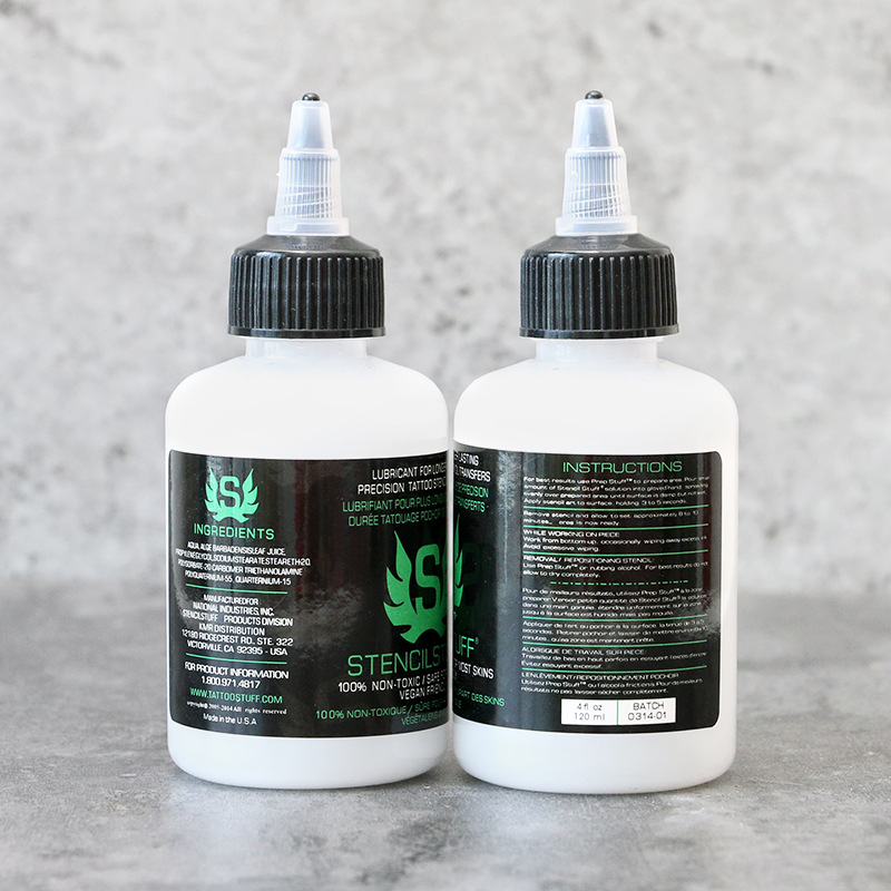纹身转印啫喱 4oz 120毫升转印膏转印油 搭配转印纸使用