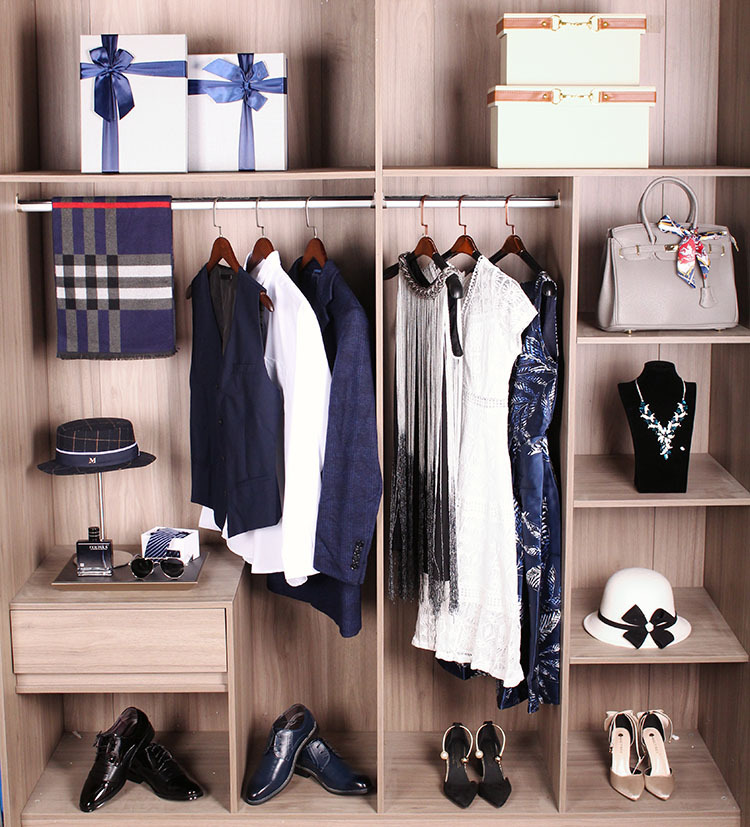 板样板间卧室衣帽间衣柜装饰品摆件 衣帽间衣服鞋子包包软装饰品