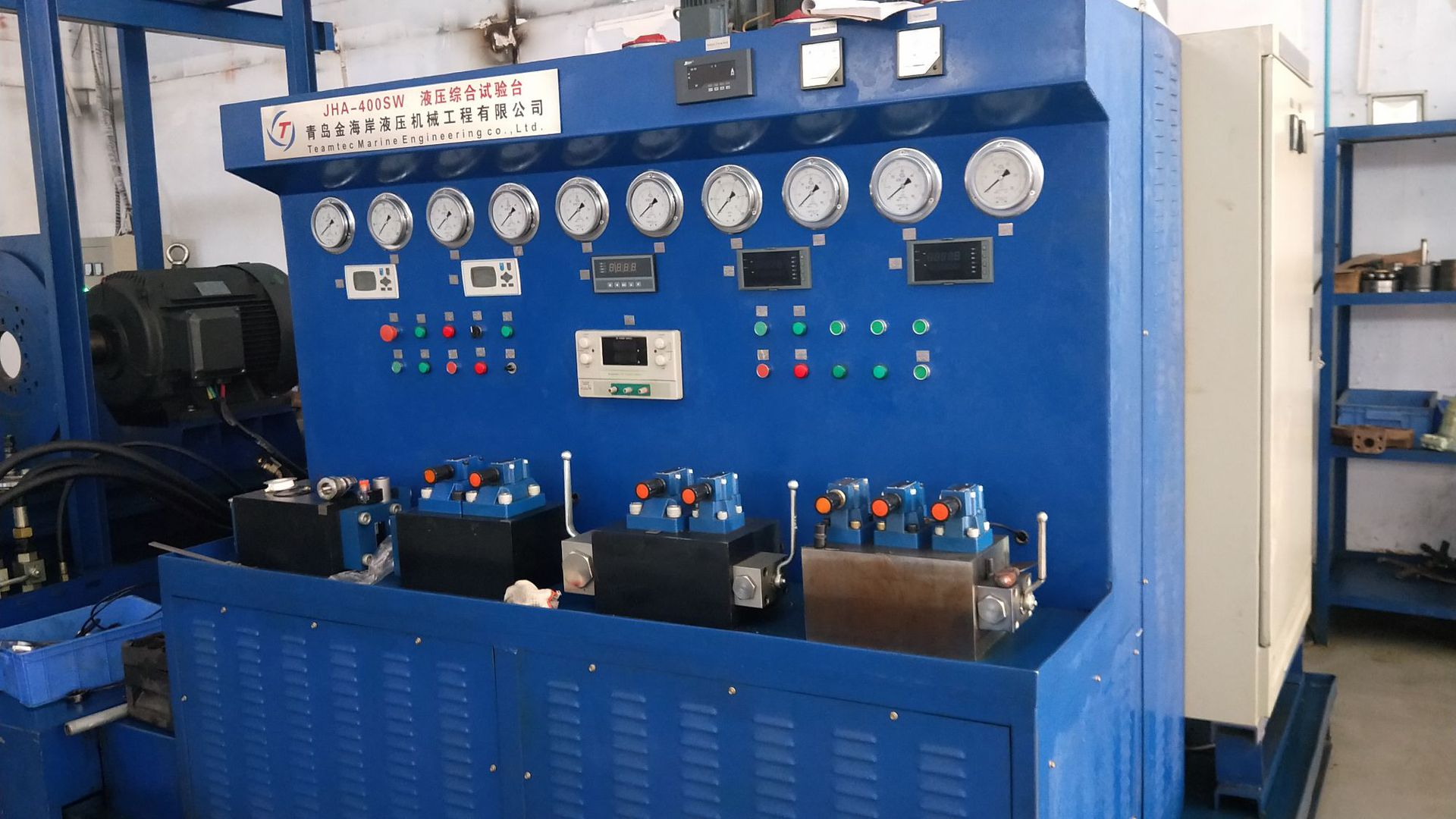 定制马达液压试验台液压检测台plc控制液压试验台规格齐全